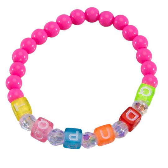 New children's bracelet fashion Joker girl bracelet handmade beaded color bracelet factory direct sales