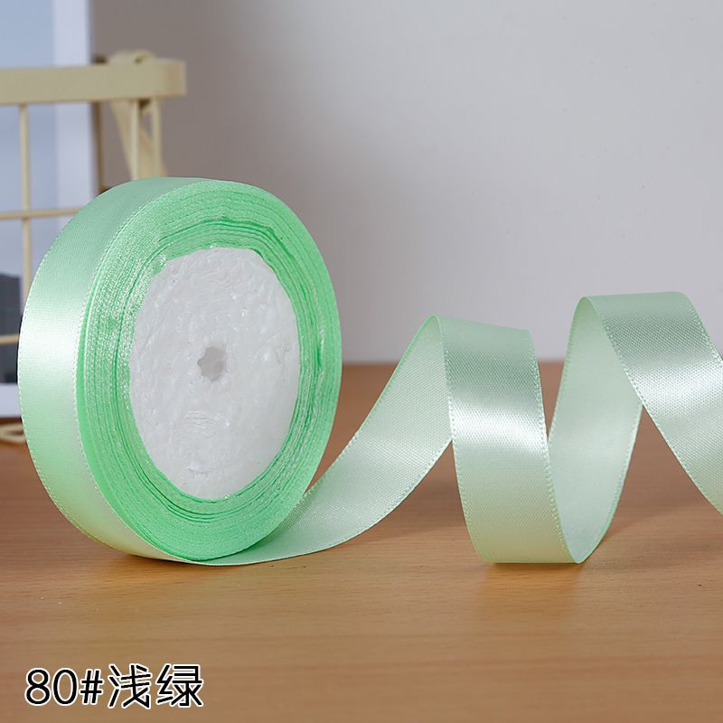 Fábrica al por mayor 2cm cinta hecha a mano cinta de poliéster caja de regalo cinta floral cinta para hornear cinta decorativa