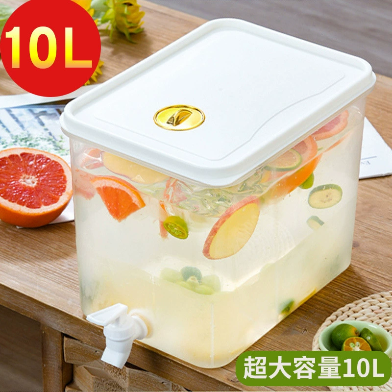 Ведро для чая с молоком для коммерческого использования, контейнер для сливового супа, ведро для фруктовых напитков с носиком, кувшин для холодной воды большой емкости, ведро для лимона.