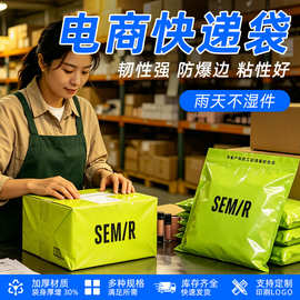 快递打包袋快递袋定制加厚防水物流袋印刷logo设计跨境快递袋子