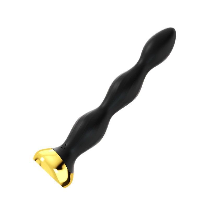 Micro-corriente retrotormal tapones de choque eléctrico de pulso de bola masajeador de vibración de tapones anal estimulador retrotormal 64 pcs / caja
