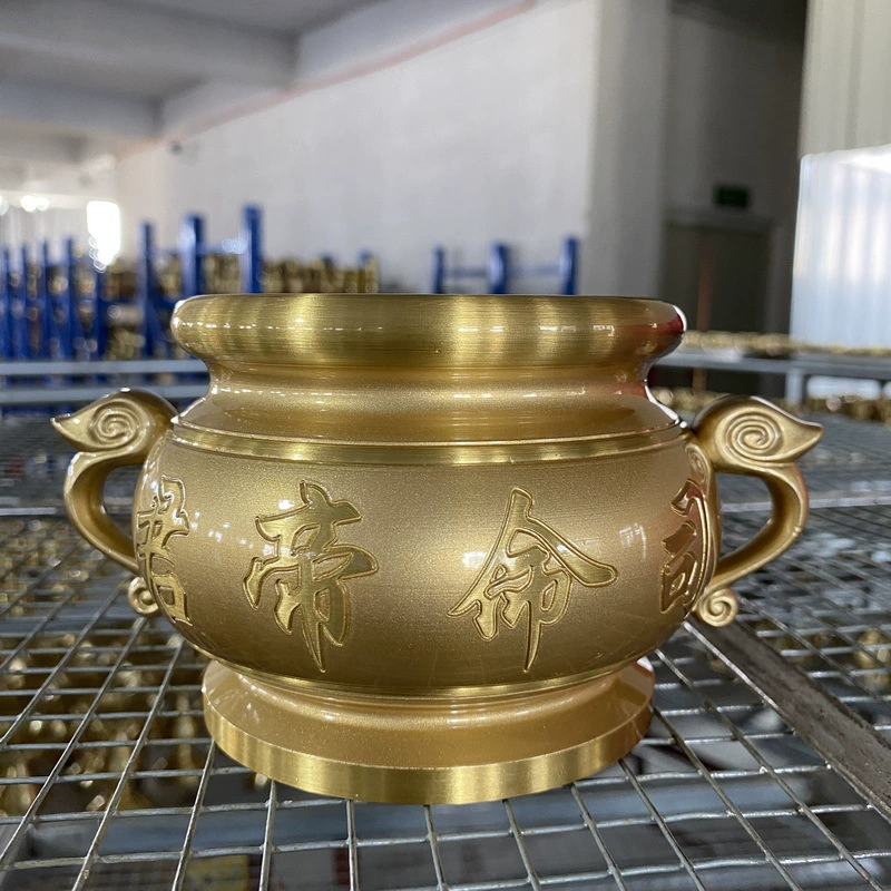Латунная курильница небеса и земля родитель Си жизнь император ЗУ де Люфан печь Чаошань байзу печь