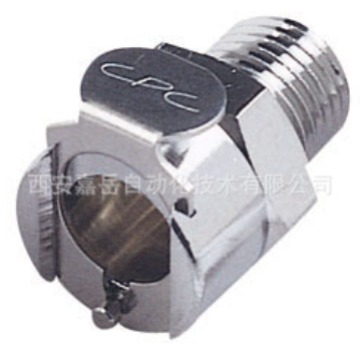 CPC - LC 系列镀铬黄铜接头结构坚固，可耐用于苛刻的应用环境