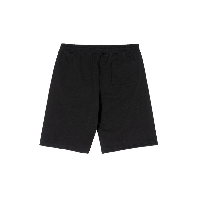 Pantalones cortos casuales de rodilla de alta calidad, pantalones cortos de hombre sueltos, pantalones de moda juveniles de siete puntos.