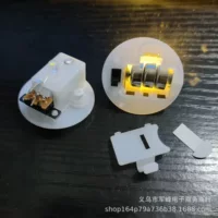 LR44/AG13 Электронная базовая лампа 3.5cm Теплый белый свет светящийся базовый аксессуар механизм ремесла базовая лампа