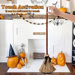 跨境新品Halloween-Floating Witch's Broom 魔法扫把 扭动的扫帚