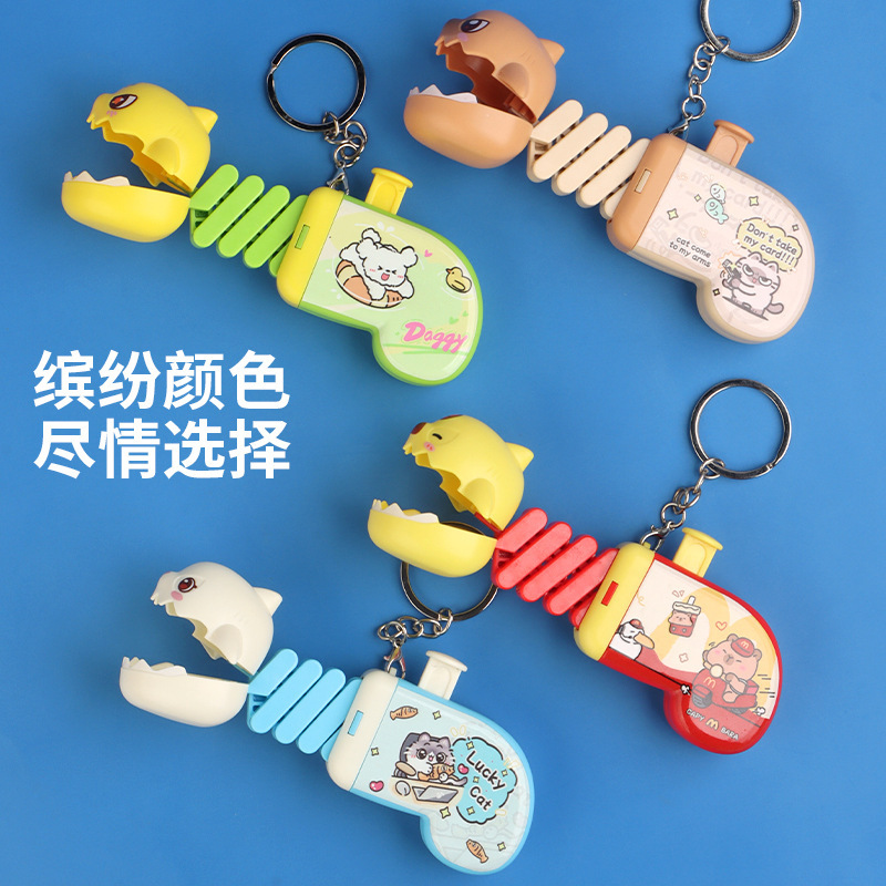 迷你小盒款鲨鱼夹挂件大鱼吃小鱼夹娃娃礼品钥匙扣玩具小鲨鱼挂饰|undefined