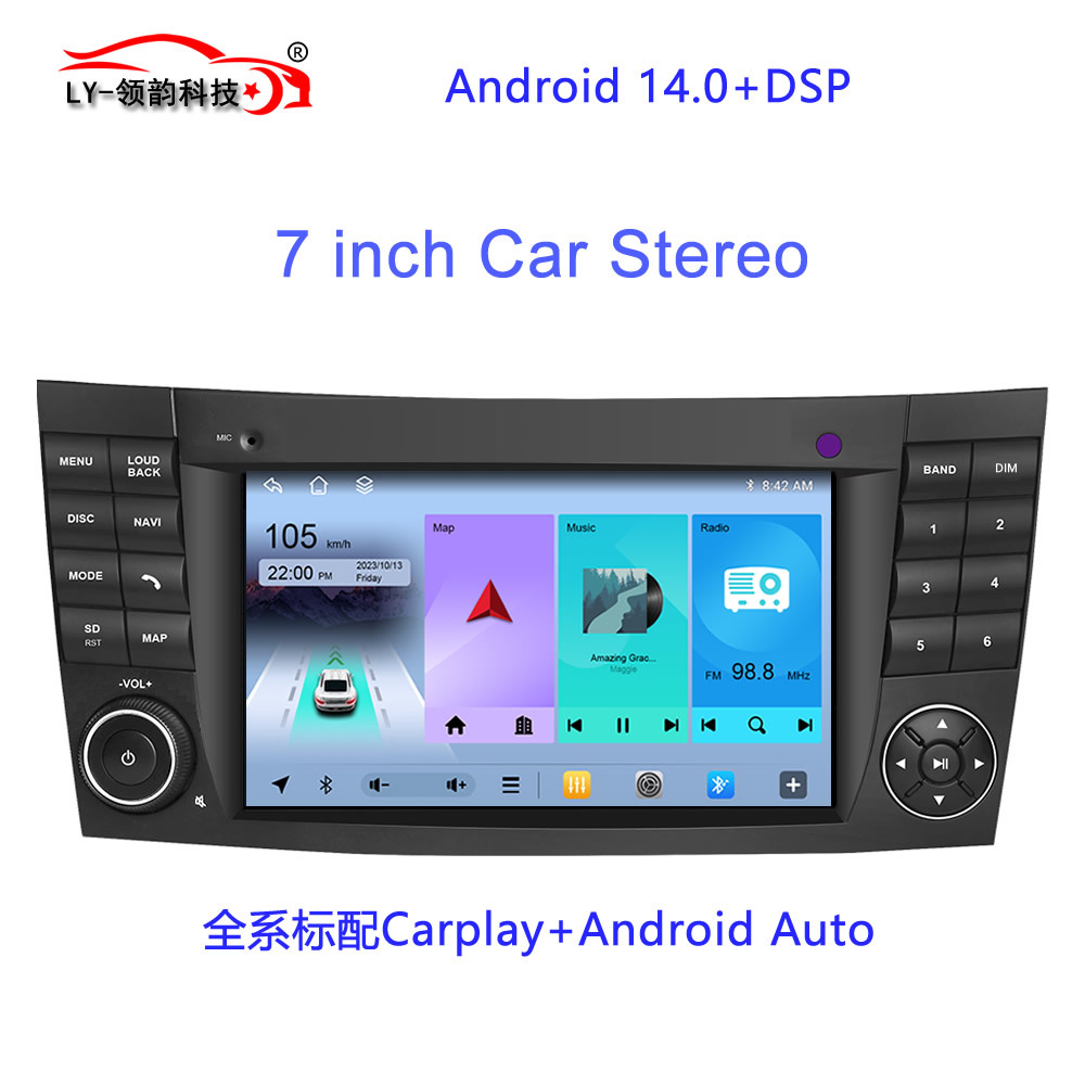 New cross-border model suitable for 02-09 Mercedes-Benz Android large-screen navigation W211 car GPS navigation device carplay 3