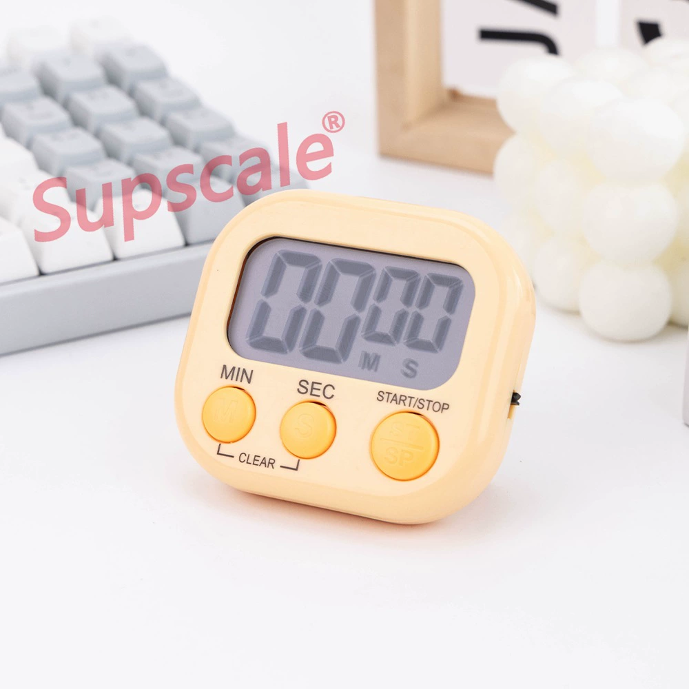 118 English Version Mini Timer for Kitchen & Baking - Digital Countdown, Easy Operation, Magnet by Gu Shi Ren