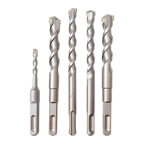 Tiancheng electric hammer drill bit extended impact drill cement concrete through the wall two pits two grooves round shank four pits square shank drill bit