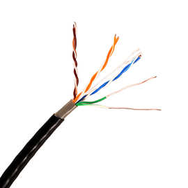 室外双护六类高速网络工程无氧铜千兆高速宽带 双绞线非屏蔽网线