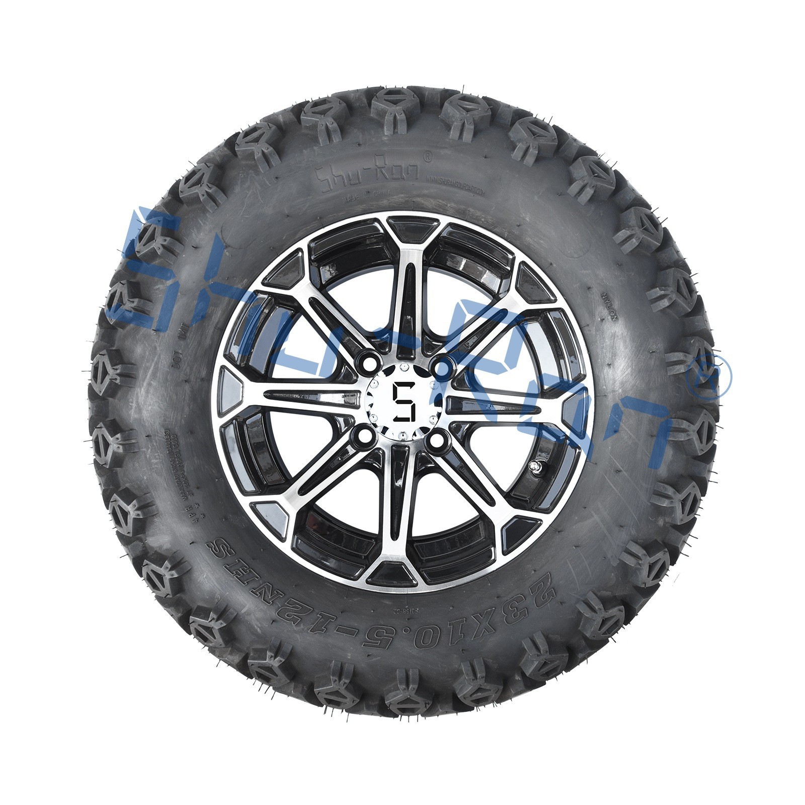 【】23x10.5-12球车配件高尔夫球车观光车用品轮毂轮胎适配广泛