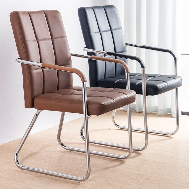 Office Chair, Simple Bow-Shaped Computer Chair, Home Mahjong Chair, Conference Chair, Stylish Leisure Chair