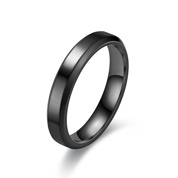 Small design ring stainless steel