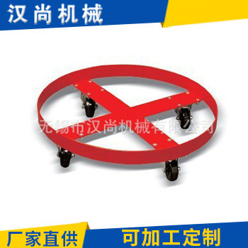 长期批发 无锡简易钢制油桶车搬运车 多功能油桶搬运车