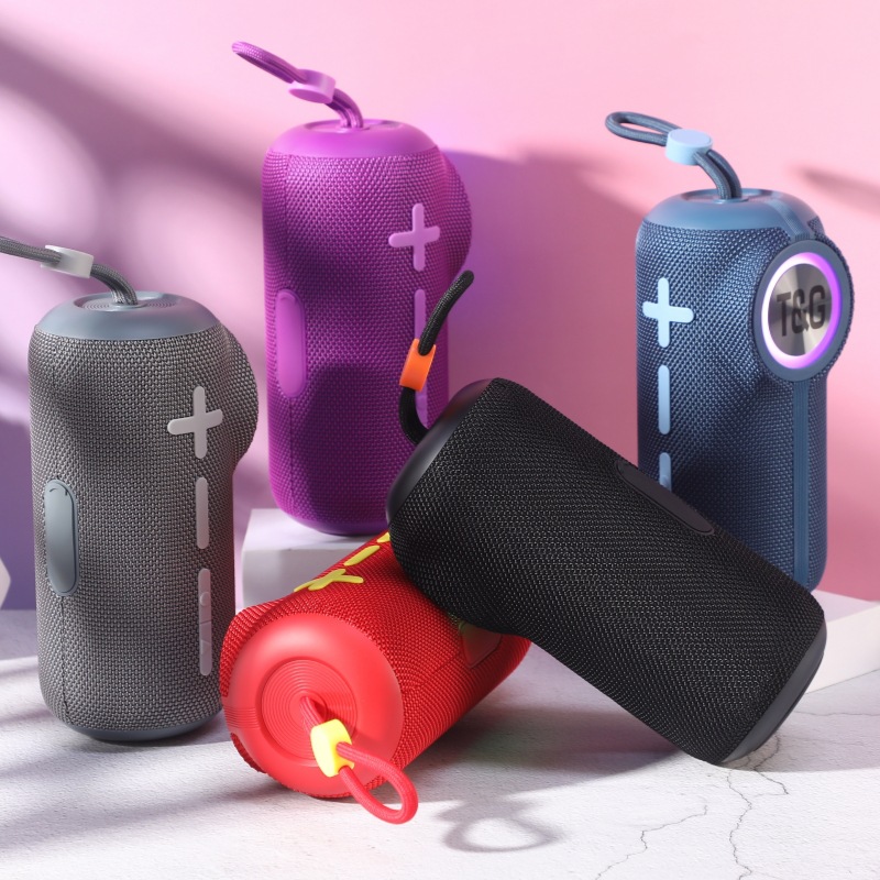 Transfronterizo TG698 altavoz Bluetooth de alto volumen doble altavoz portátil tela portátil tws subwoofer audio Bluetooth