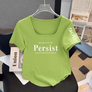 Футболка для полных женщин (PERSIST/KSLR), летняя, свободный крой, M–4XL