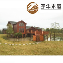 民宿度假木屋模块化拼装酒店公寓大型农家乐房子吃饭生态休闲餐厅