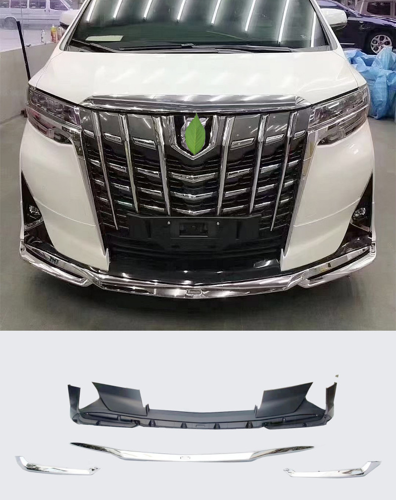 Suitable for 15-23 Alfa Front Lip Modification Large Surround 30 Series Sc Front and Rear Bumper Mona Lisa Block Bright Strip
