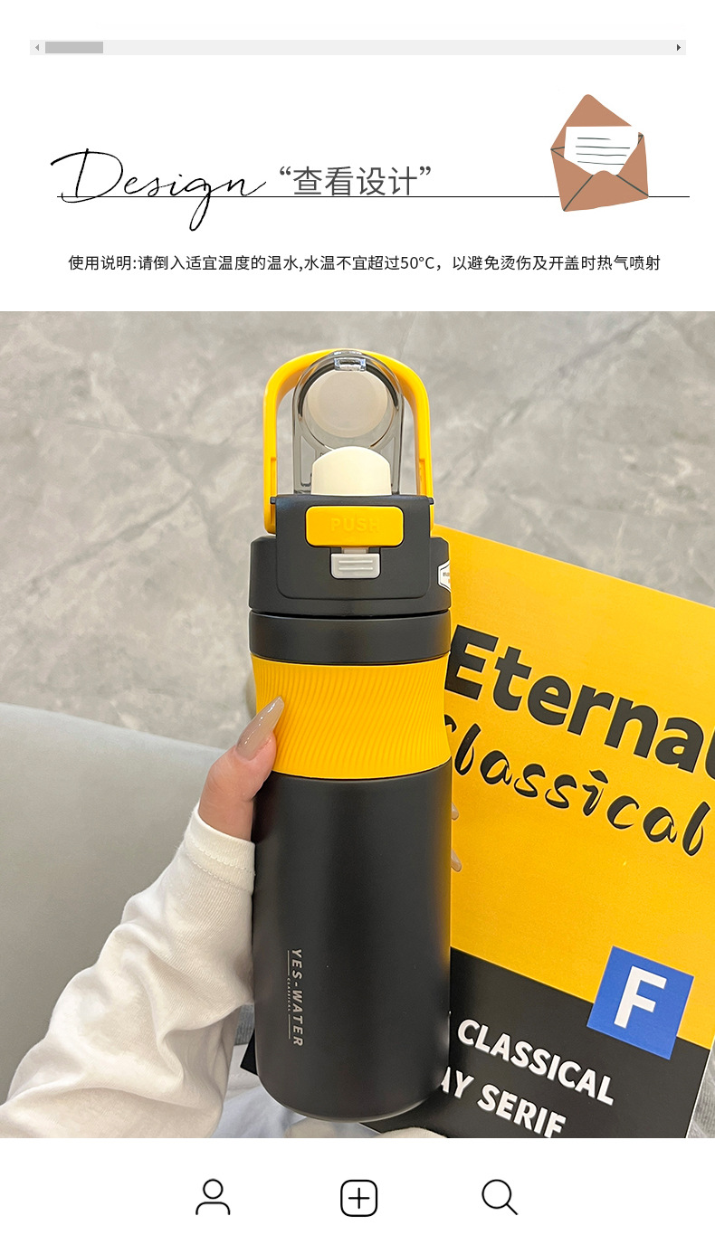Wholesale of original and personalized fitness sports water cups, double-drinking cups, student portable travel cups and insulated cups in Yongkang pic 29