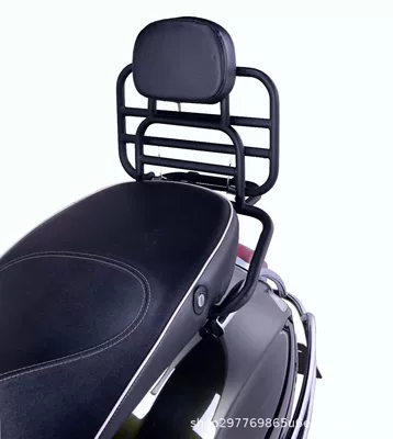 rear rack, GTS300, GTV6 | Motorcycle tail - gts-gtv-folding-rack-in-black-high-quality-compatible-with-the-original-rear-guardrail