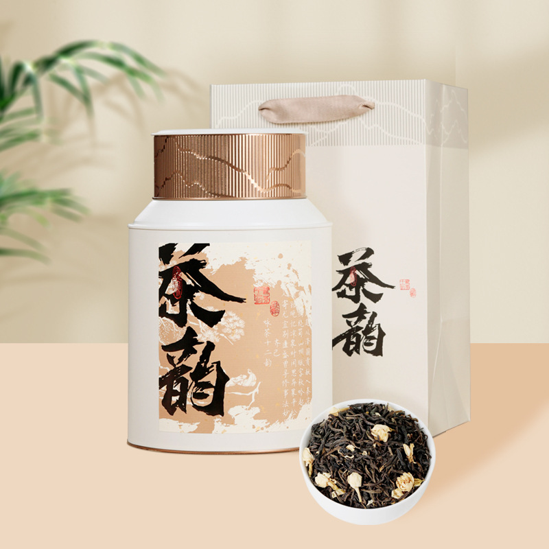 Tea Aroma Jasmine Tea Loose Leaf Tea Aromatic Type Large Quantity 250g Canned 2024 New Tea Green Tea Wholesale and Distribution