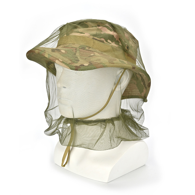 Sombrero anti-mosquito sombrero de pesca de los hombres cubierta de la cara protector solar máscara de malla transpirable pesca nocturna al aire libre a prueba de insectos apicultura sombrero anti-abeja