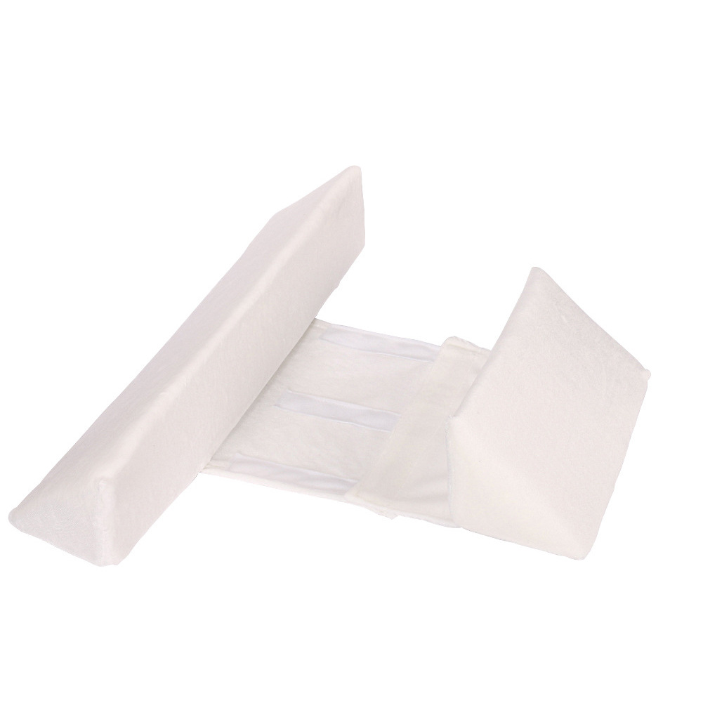 Almohada de bebé Lado de bebé almohada para dormir almohada que forma la cabeza anti-Desviación extraíble lavable soporte de cintura almohada de bebé anti-escupir leche transfronteriza caliente