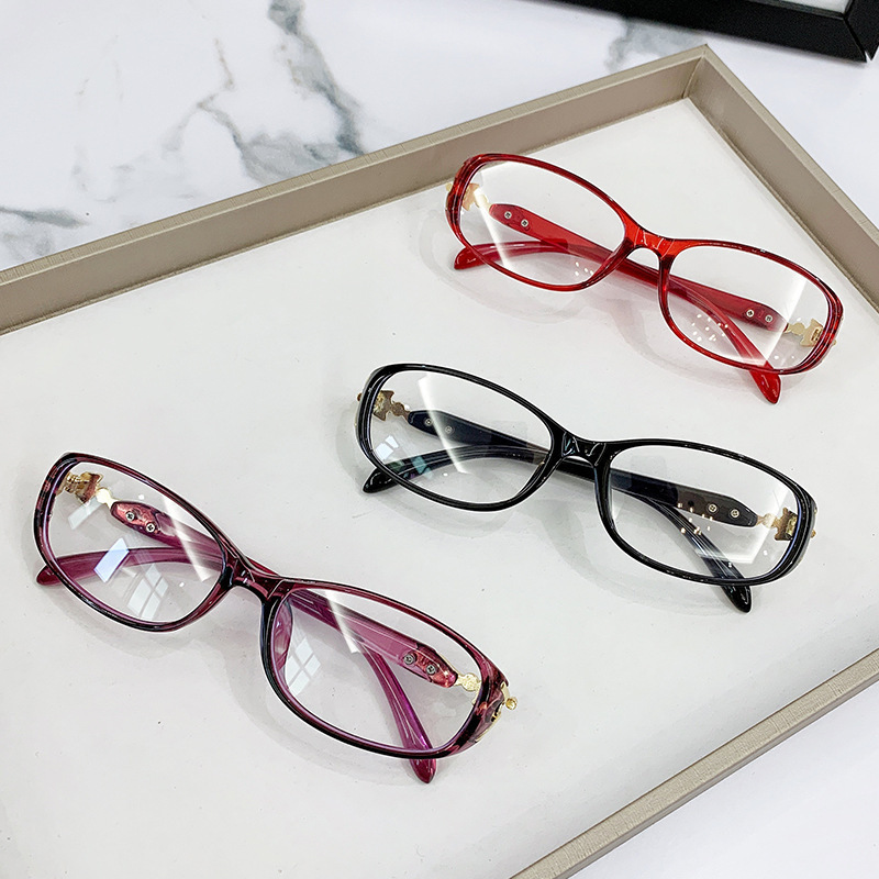 新型のキツネの頭の高清は青い光の老眼鏡の女性のファッションの潮流を防ぎます。|undefined
