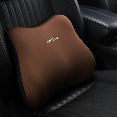 Headrest | Support Pillow Lumbar Support - brown-waist-pillow