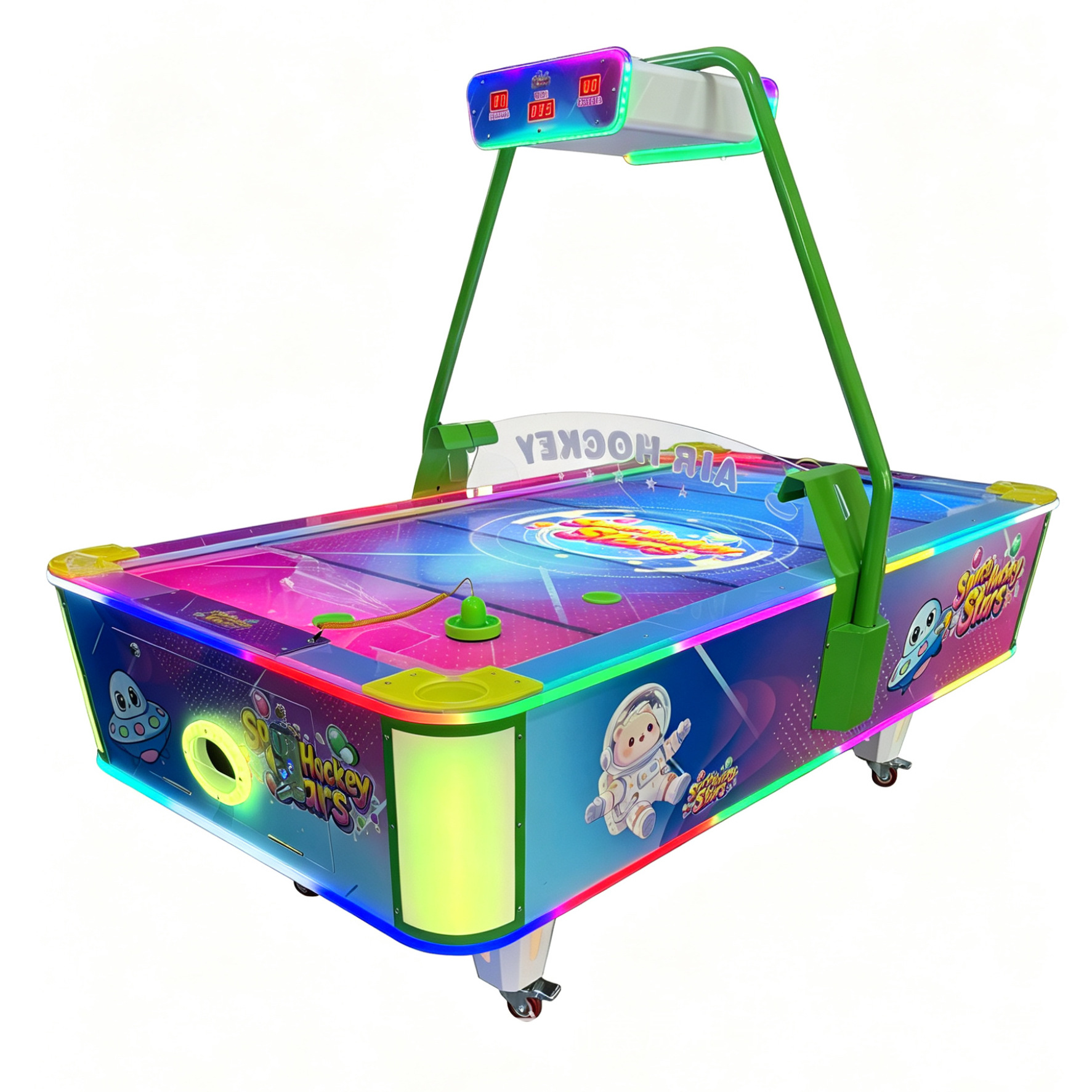 Hockey juego de monedas para padres e hijos equipos de ciudad de videojuegos para adultos equipos de juego de aire de hockey máquina de juego de aire