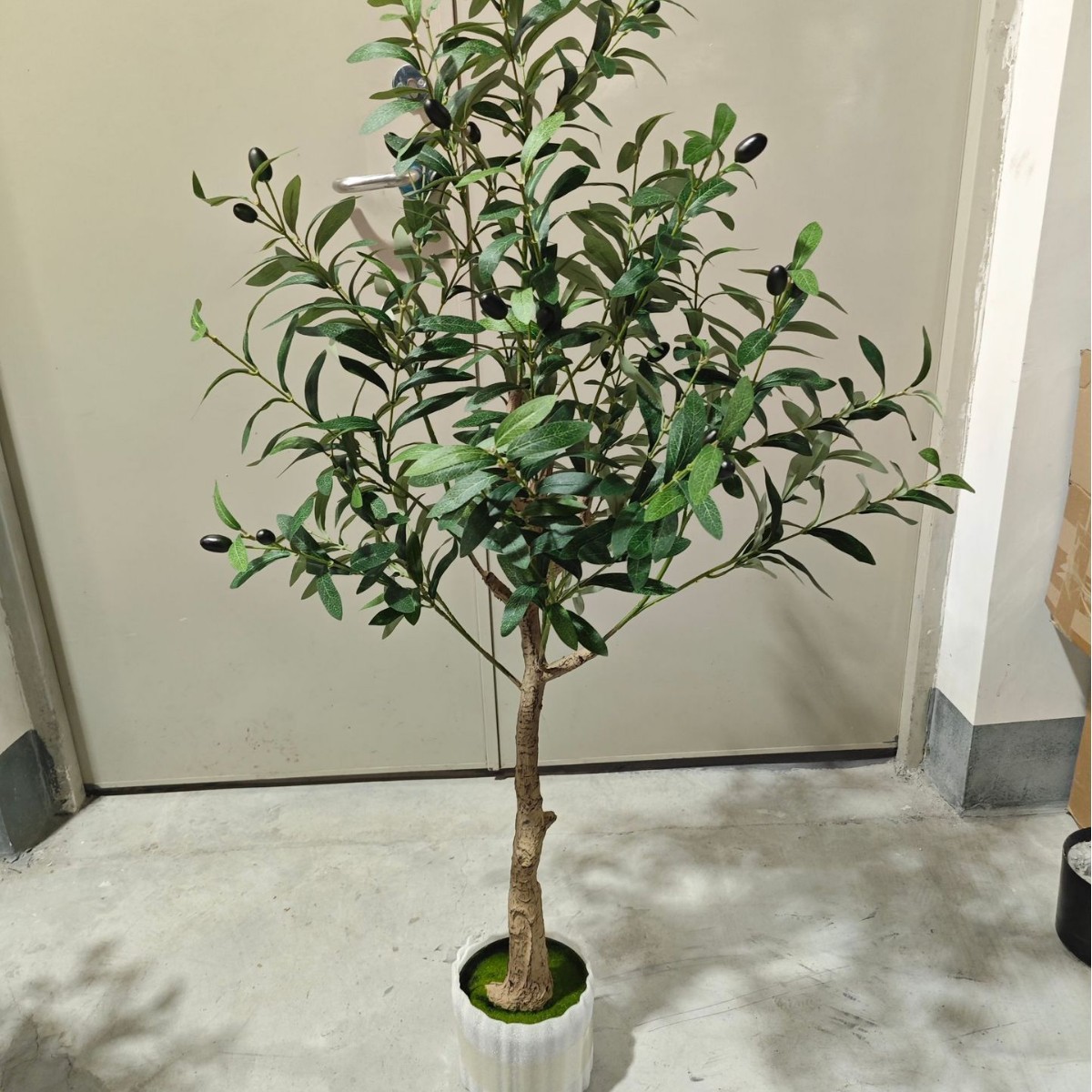 Árbol artificial olivo Estilo nórdico casa piso Planta artificial en maceta árbol artificial interior paisaje artificial bonsai