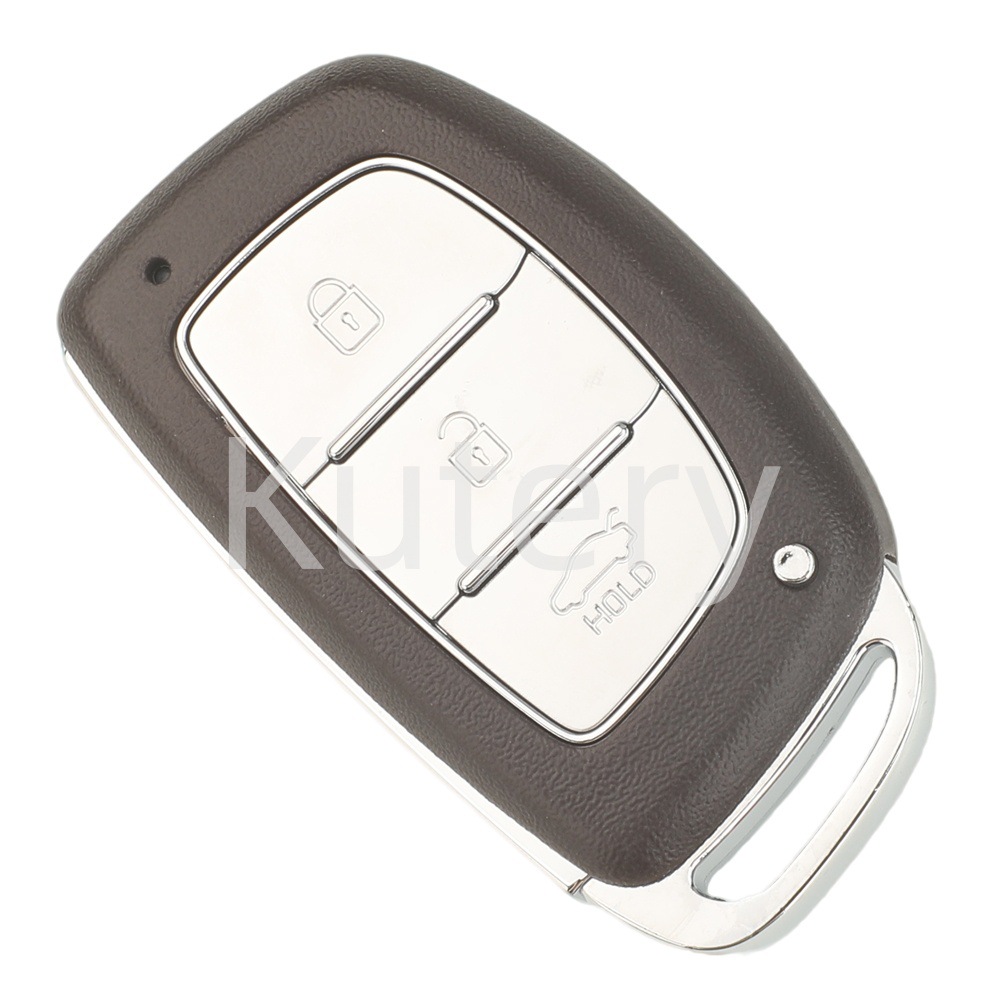 Suitable for 3-Key and 4-Key Hyundai Models, Including Mistra, Elantra, Ix35, Remote Control Car Key Shell with Battery Holder, Note the Blade