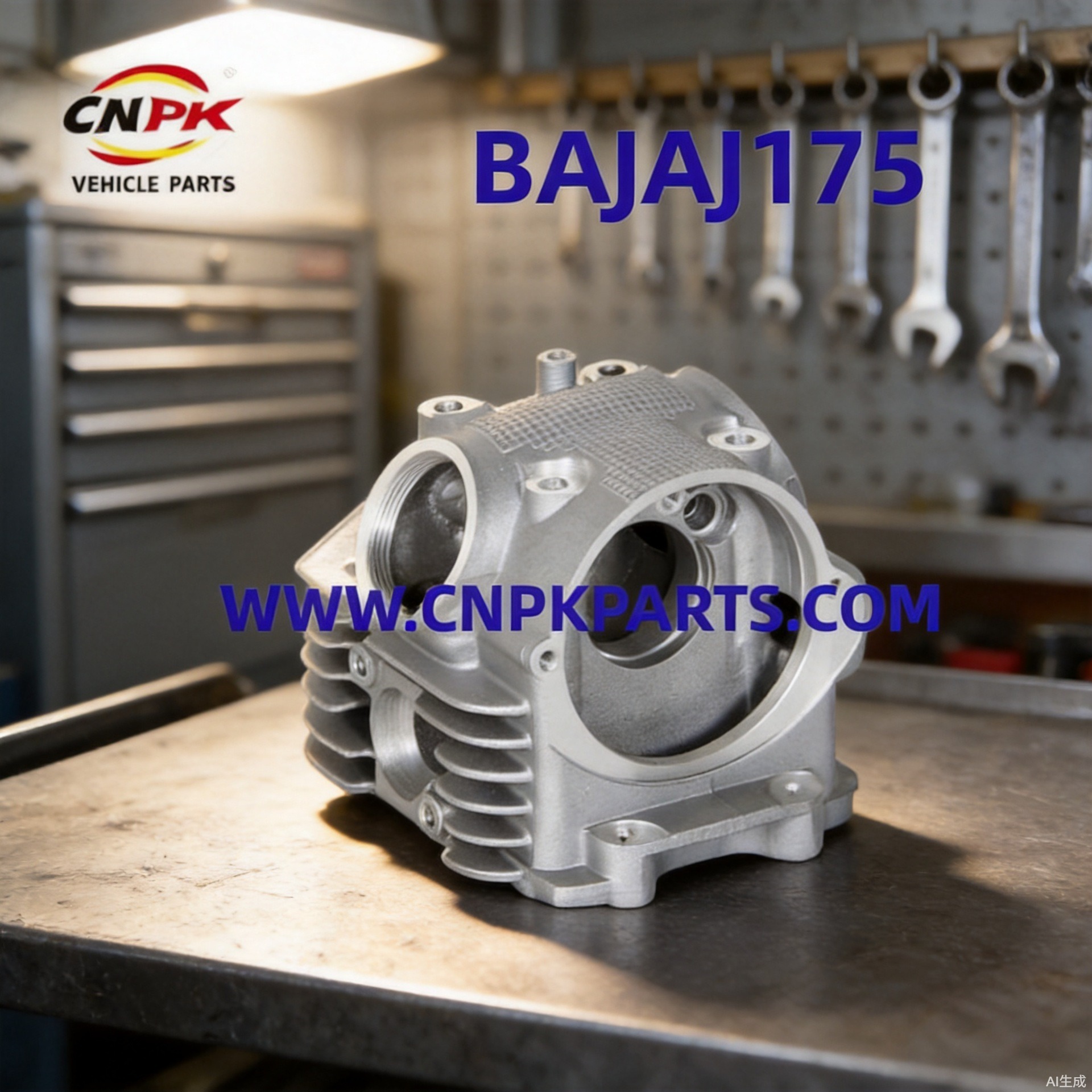 Exporting BAJAJ175 engine cylinder heads, cross-border motorcycle parts, and three-wheeled vehicle parts for the Middle East, Africa, Southeast Asia, and South America