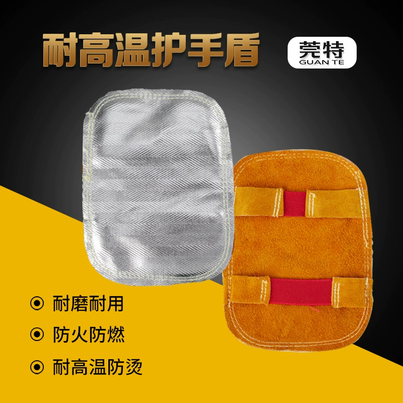 Wanite GT6390 сварочный ручной щиток, отражающий теплоизоляционный, устойчивый к высоким температурам, защитные перчатки из стекловолокна для сварки, защита от брызг