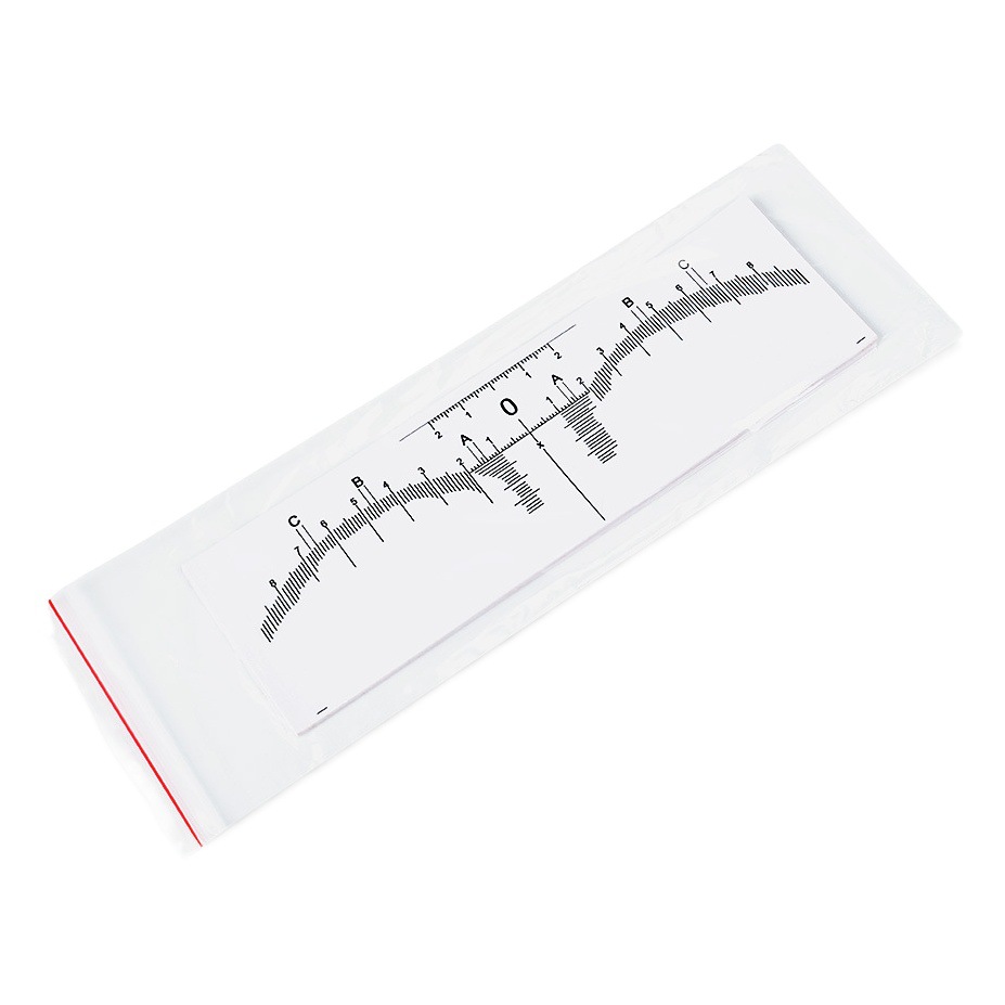 Embroidery PVC eyebrow paste eyebrow design standard eyebrow ruler three-point positioning balance eyebrow Card Factory Direct label