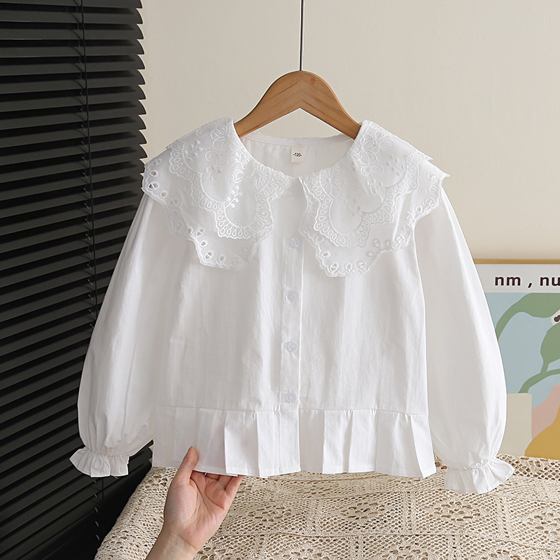 Autumn white shirt