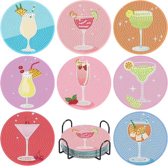 Transfronterizo para 5D pintura de diamantes artística cojín de taza creativo nuevo estilo de animación DIY pintura de diamantes decoración cojín de taza