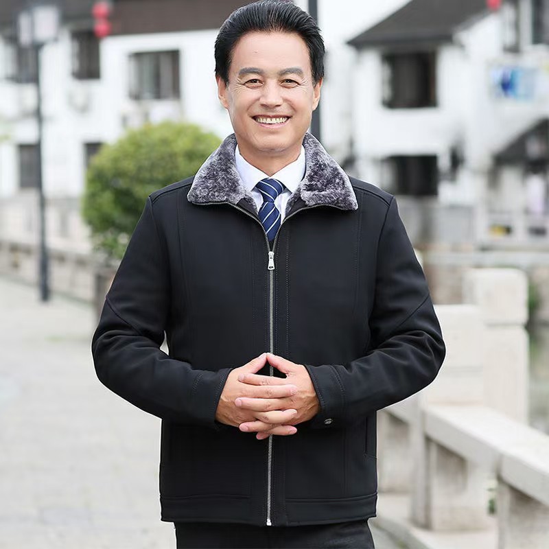 2021new cremallera suelta costura lateral forrada de lana de tela gruesa lana integrada chaqueta de ropa de abrigo casual