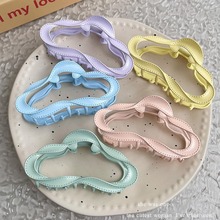 多巴胺云朵抓夹设计感小众时尚气质鲨鱼夹2024新款精致高级感发饰