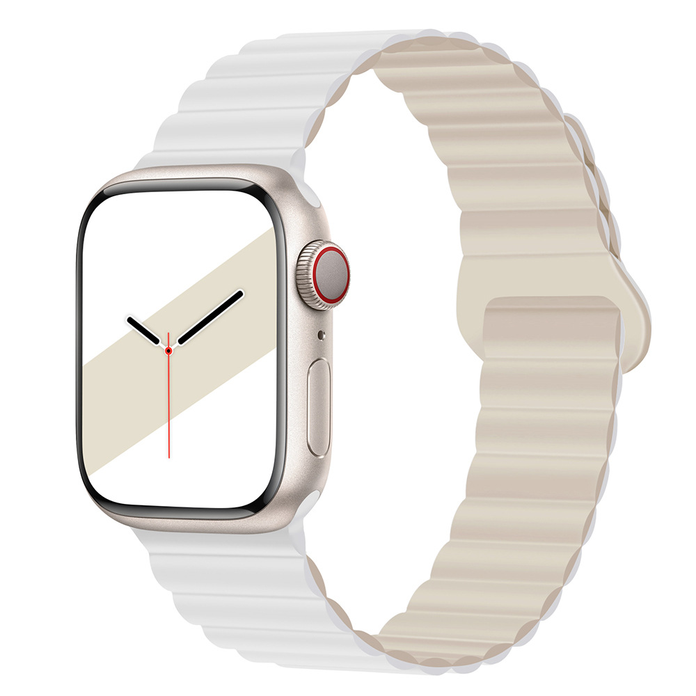 Casual Fashion Style Solid Color Apple Smart Watch Magnetic Strap display picture 13