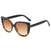 Fashionable sunglasses, trend glasses solar-powered, European style, cat's eye