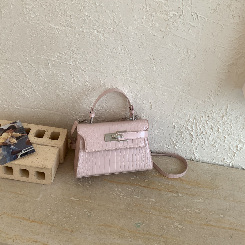 Bolso de tendencia transfronteriza para mujeres 2026 nuevo retro cocodrilo Kelly bolso de alto nivel de hombro bolso de mujer image 14