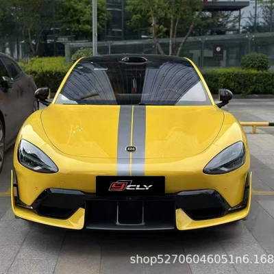 Big Surrounded Modified Su7Ultra Front Bumper, Side Skirts