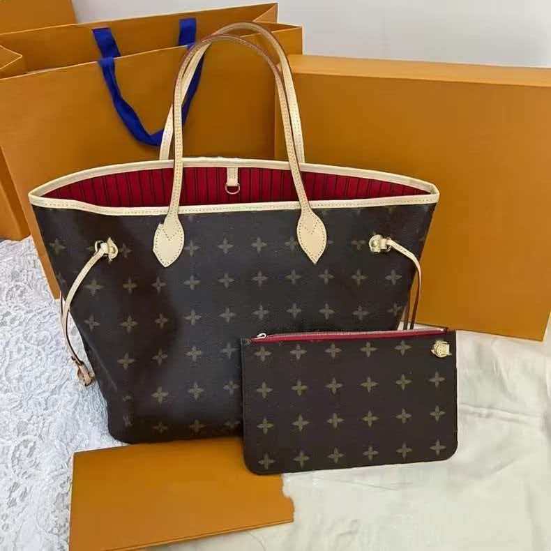 Large Capacity Women's Classic Monogram Crossbody Bag, Shoulder Bag, Fashion Commuter Tote Bag, Luxury Style - Thumbnail 4