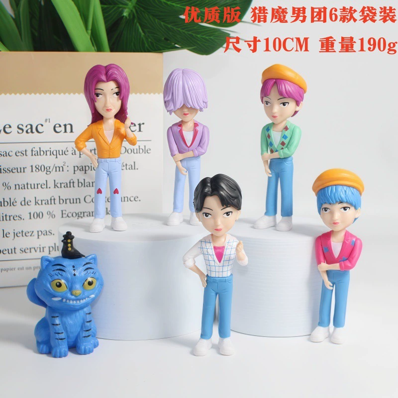 Изысканная K-POP Witch Hunters Blind Box Doll Lumi Mira Zoe PVC кукла игрушкаFigure Ornament