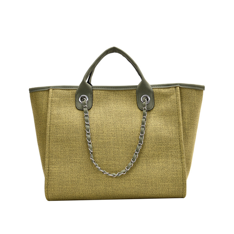 1069g Weight Zipper Closure Type Double Shoulder Straps Strap Type Tote Bag Bags Type Daily Occasion Canvas Material Solid Color Pattern All Seasons Season Women'S Gender Fashion Style Square Shape Sewing Craft Medium Size Women's Medium All Seasons Canvas Fashion Tote Bag 13