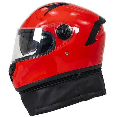 full coverage motorcycle helmet, Motorcycle Safety Supplies - windbreak-cap-red-windproof-cap