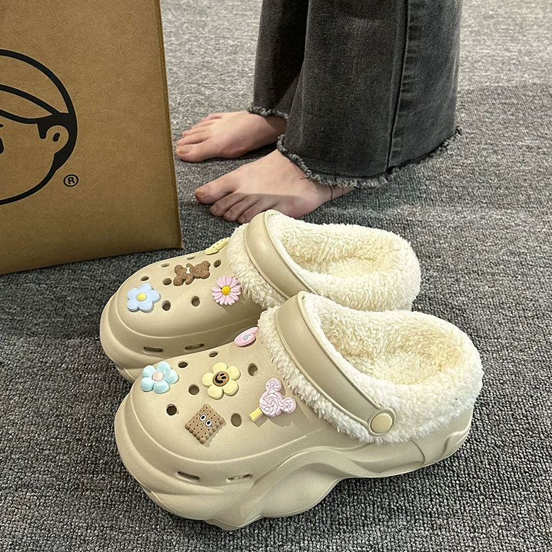 Демисезонная теплая модная универсальная высокая обувь