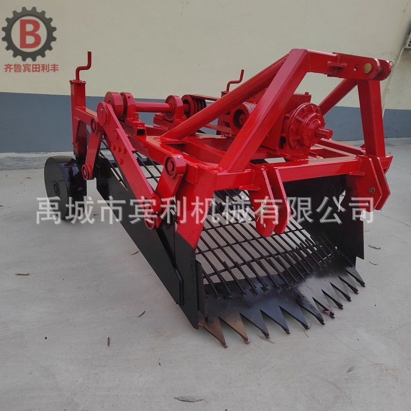 震动筛网式药材收获机 农田专用 黄芪党参采收神器